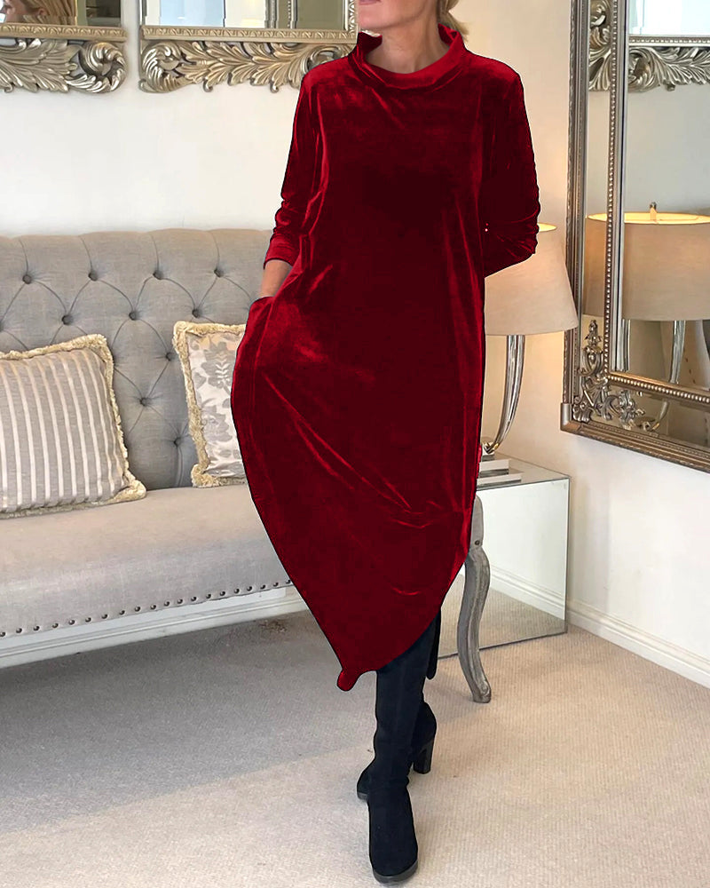 CD - Rochie elegantă din catifea