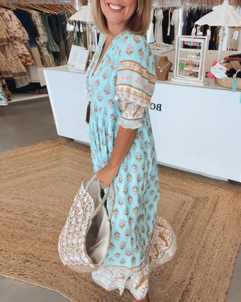 CD | Rochie maxi boho-chic