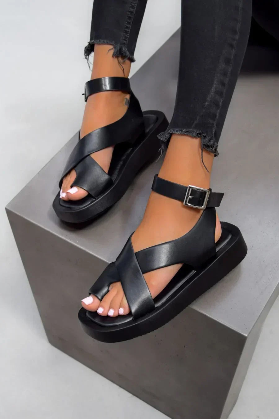 CD | | Sandale gladiator groase