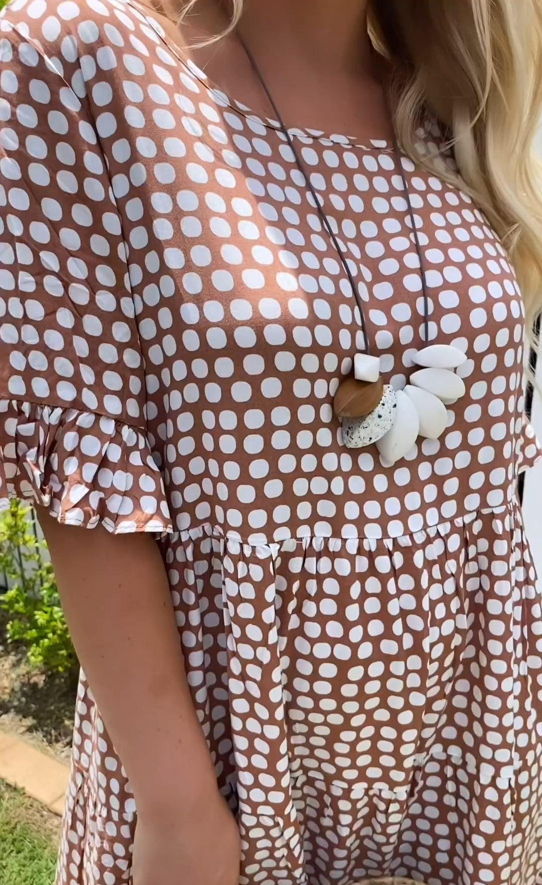 CD | Rochie midi cu mânecă scurtă