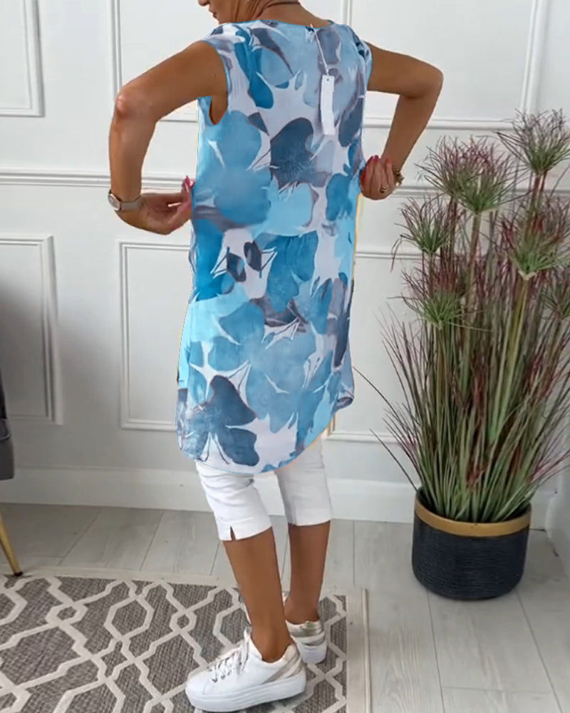 CD - Rochie casual cu flori