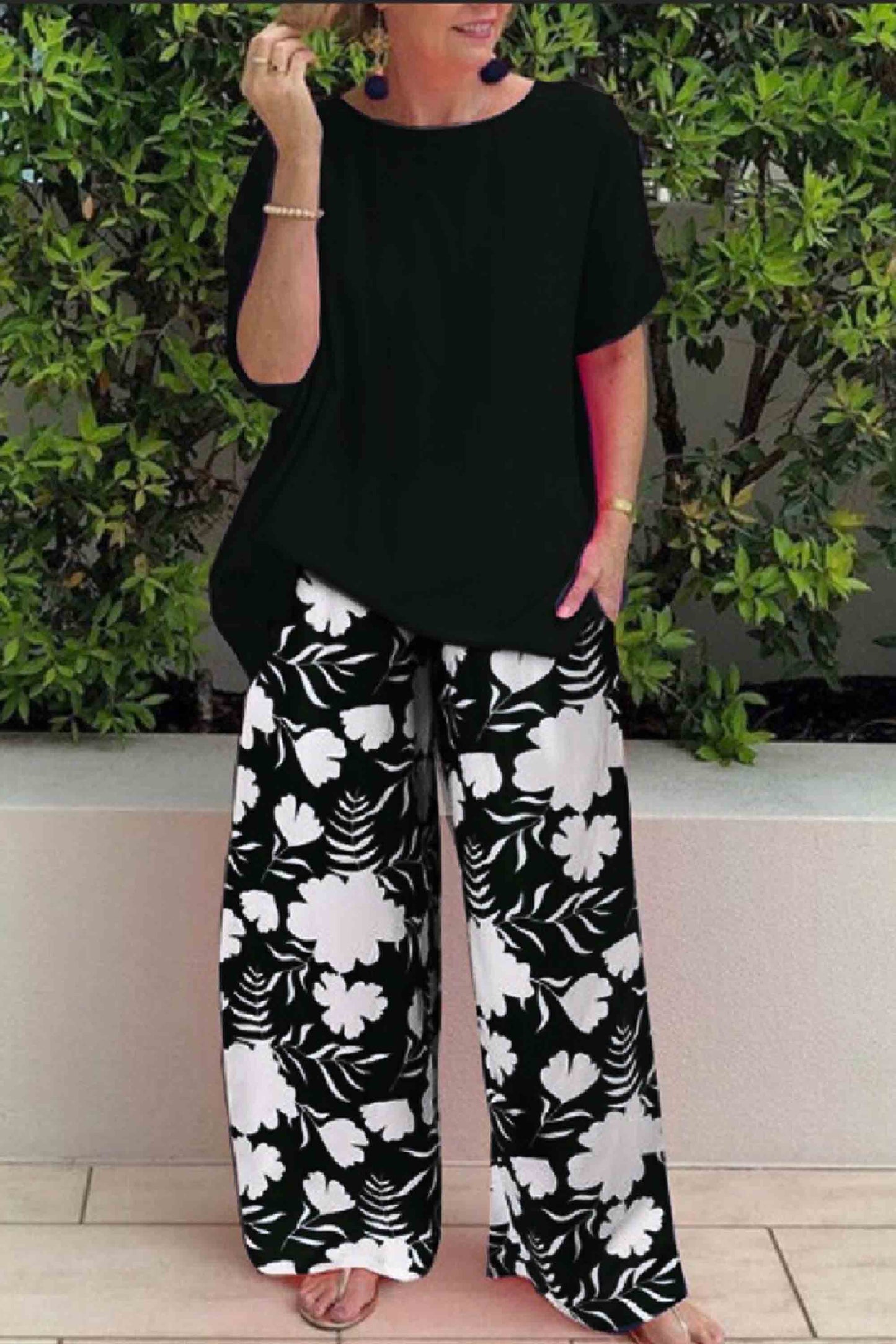 CD | Top și pantaloni slim, cool