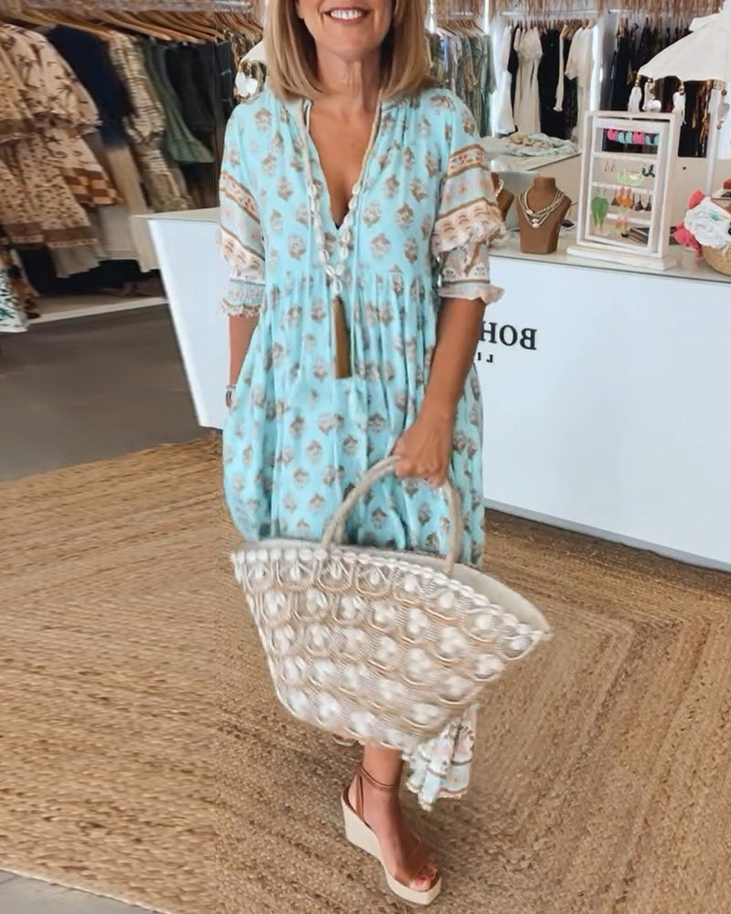 CD | Rochie maxi boho-chic