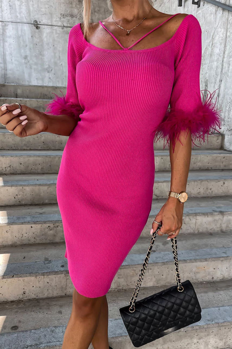 CD | Rochie de iarnă simplă și elegantă