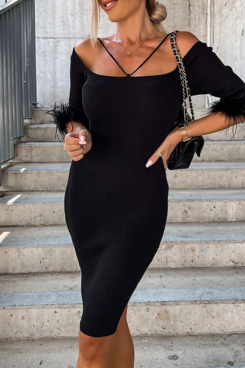 CD | Rochie de iarnă simplă și elegantă