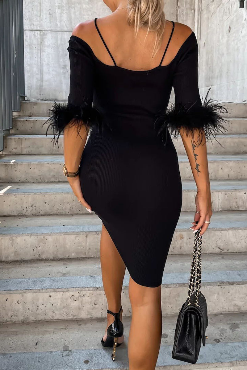 CD | Rochie de iarnă simplă și elegantă