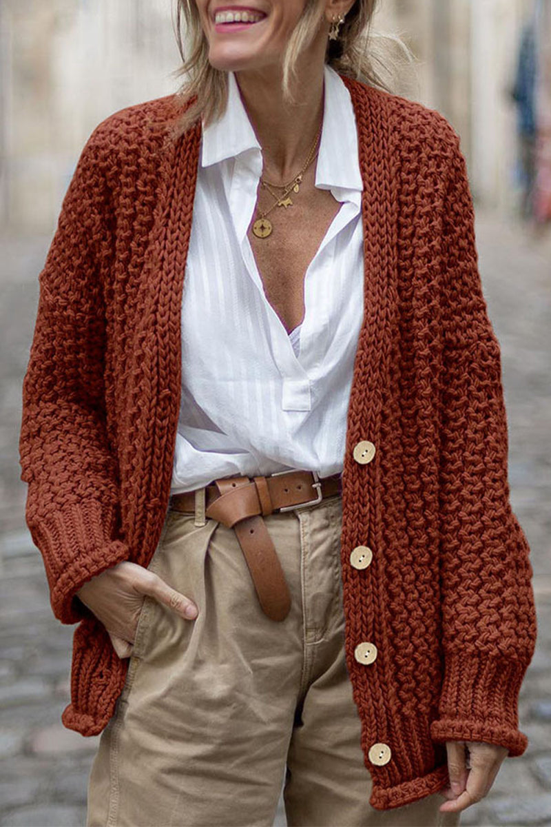 CD | Cardigan de iarnă casual și confortabil
