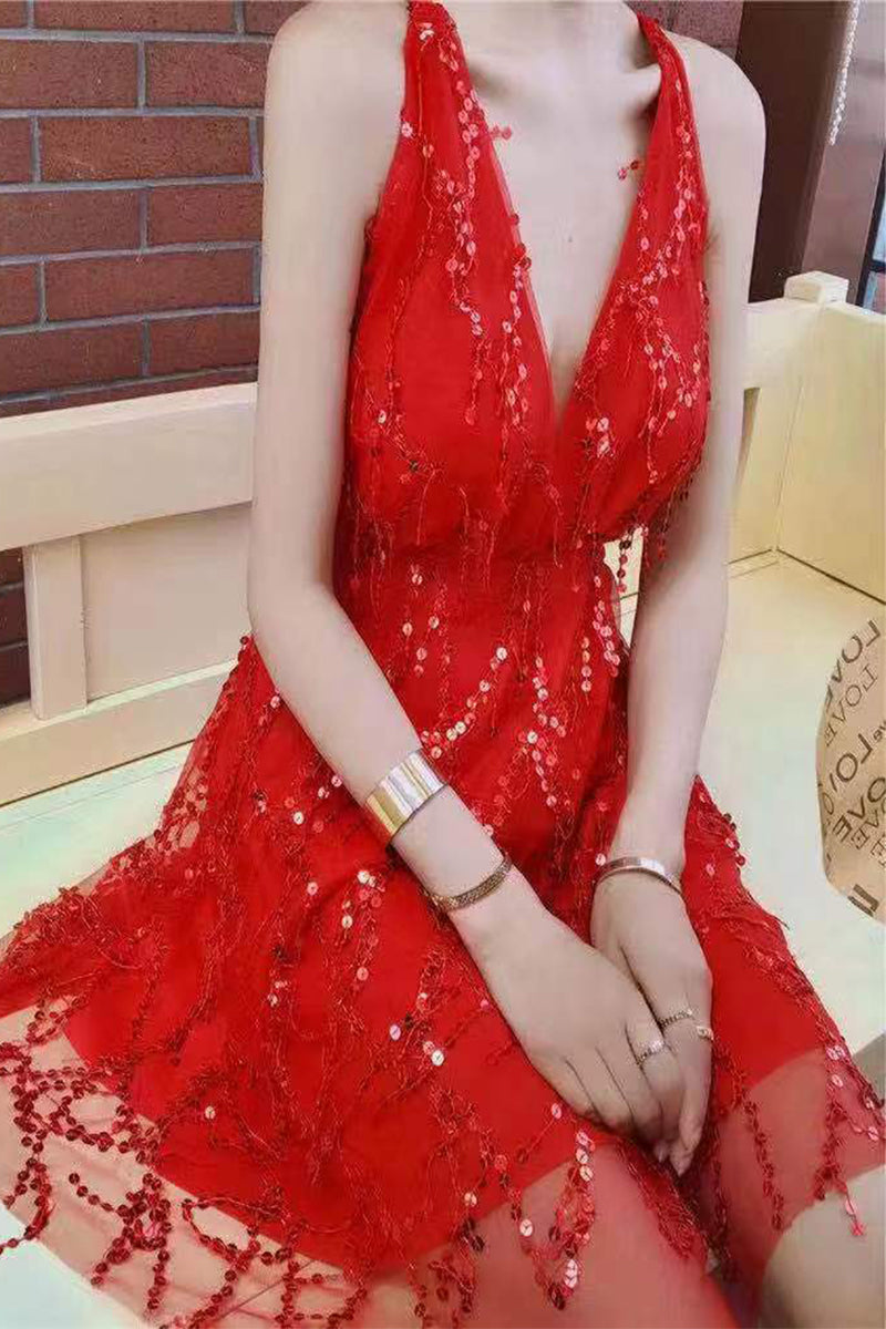CD | Rochie mini din tul sclipitor