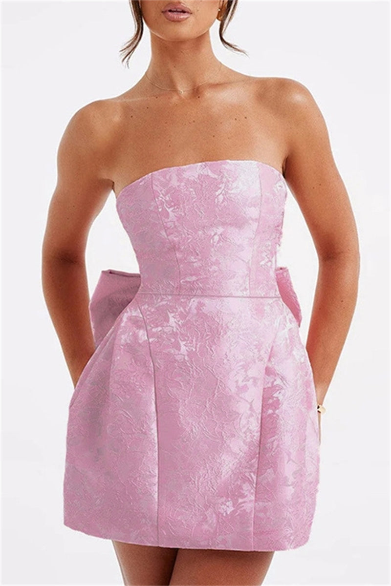 CD | Bustier rochie mini jacquard