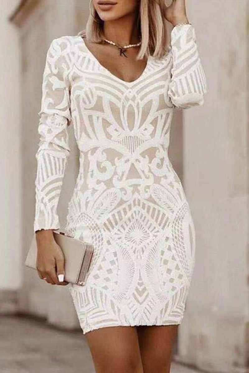 CD | Rochie mini elegantă din guipure