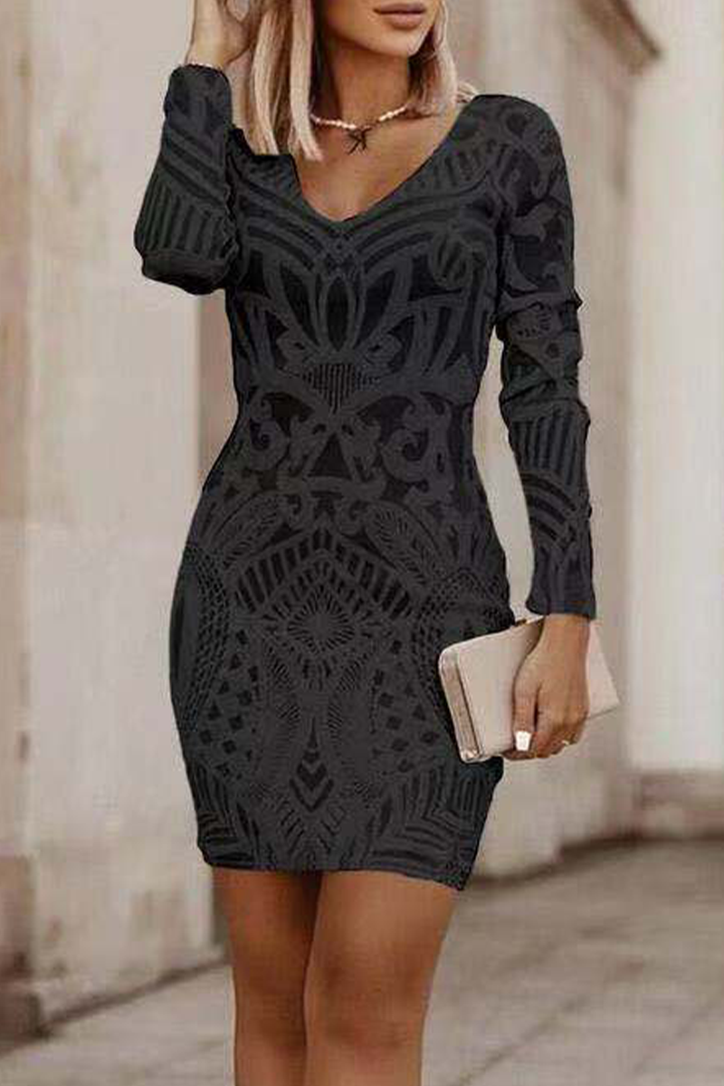 CD | Rochie mini elegantă din guipure