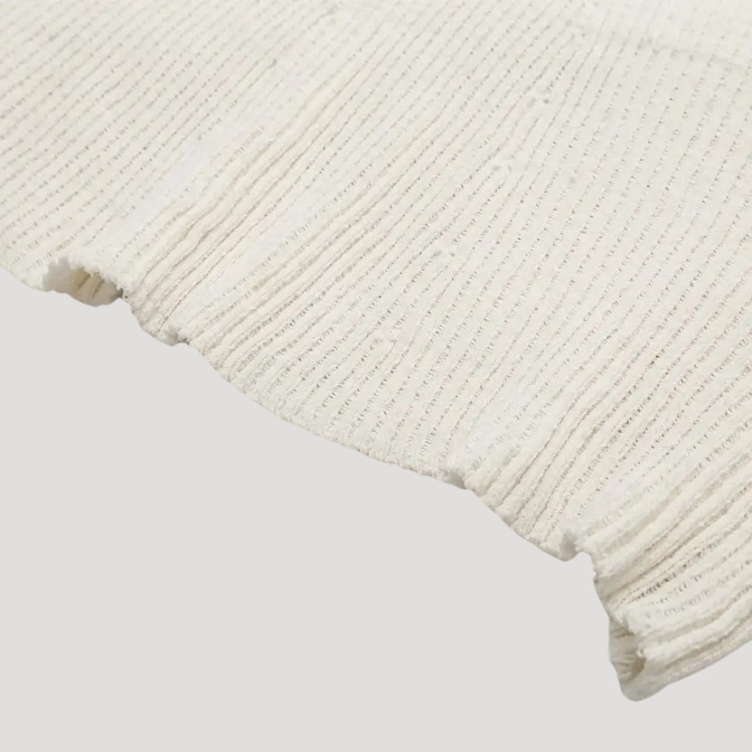 CD | Doamnelor rib tricot cu mânecă lungă jumper mini rochie