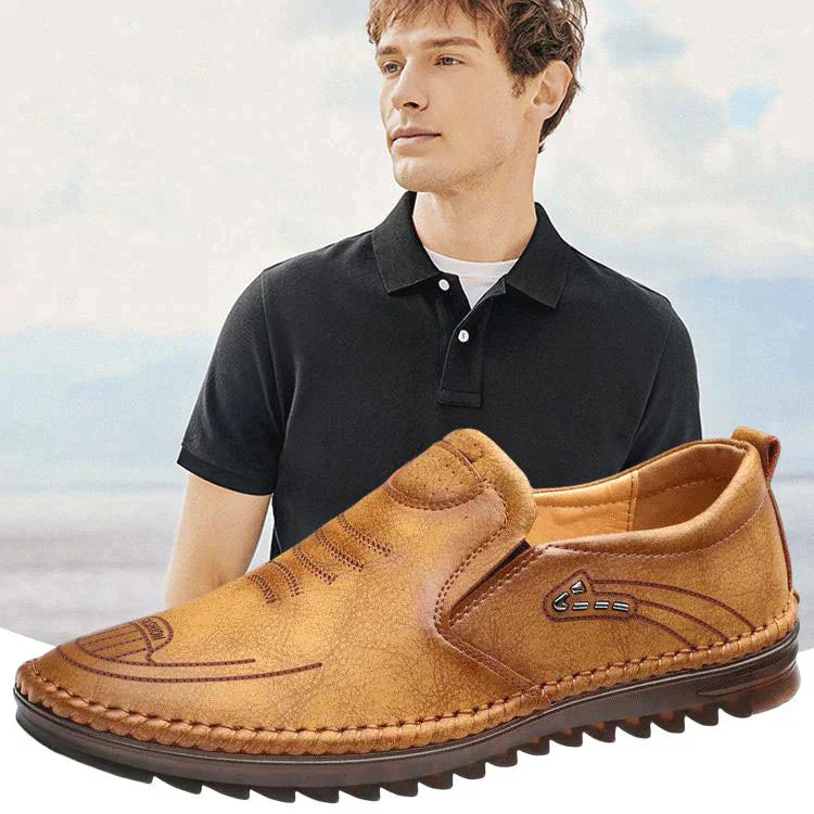 CD | Bărbați Casual Slip-On Loafers din piele