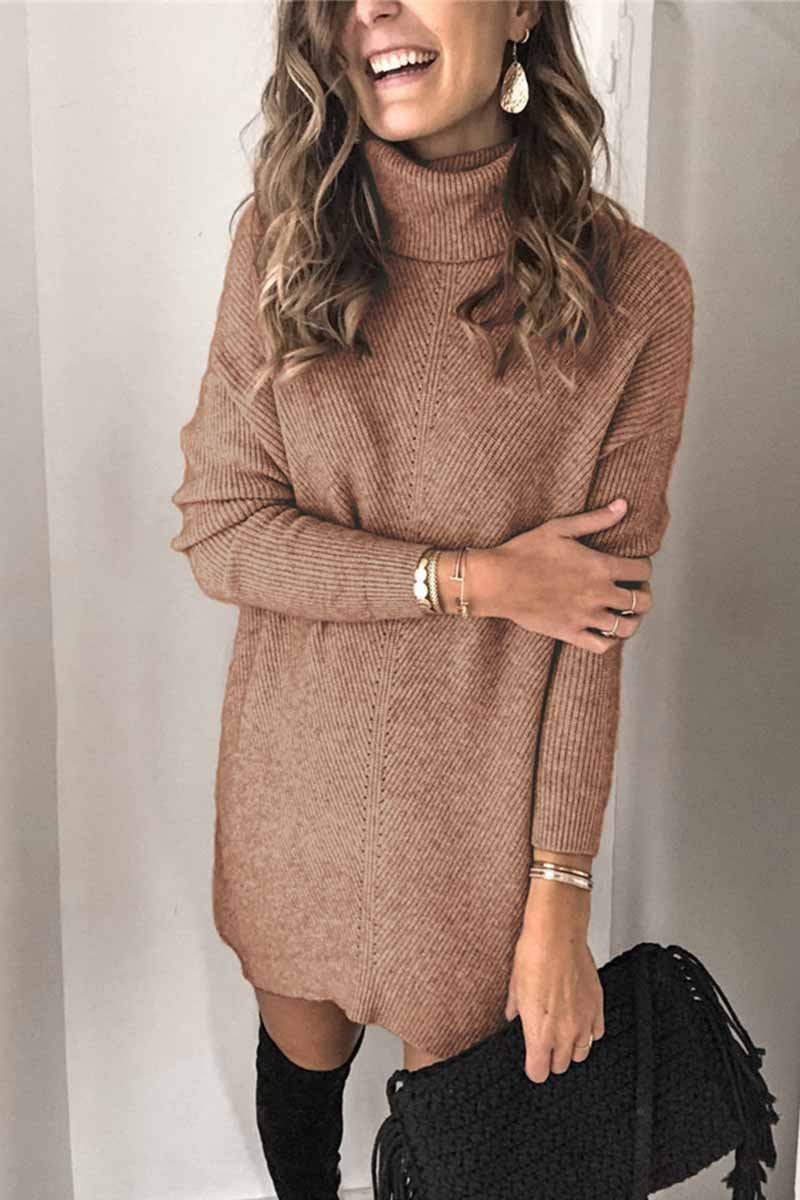 CD | Rochie de iarnă relaxată și elegantă