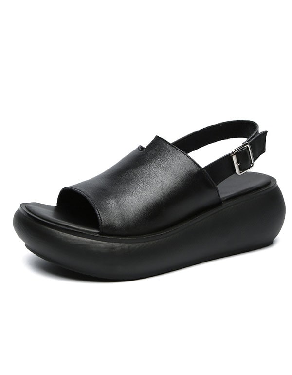 CD | Sandale Toe cu toc wedge pentru femei