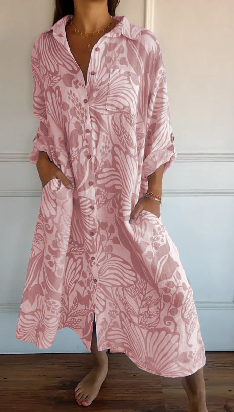 CD | Rochie maxi clasică fluidă