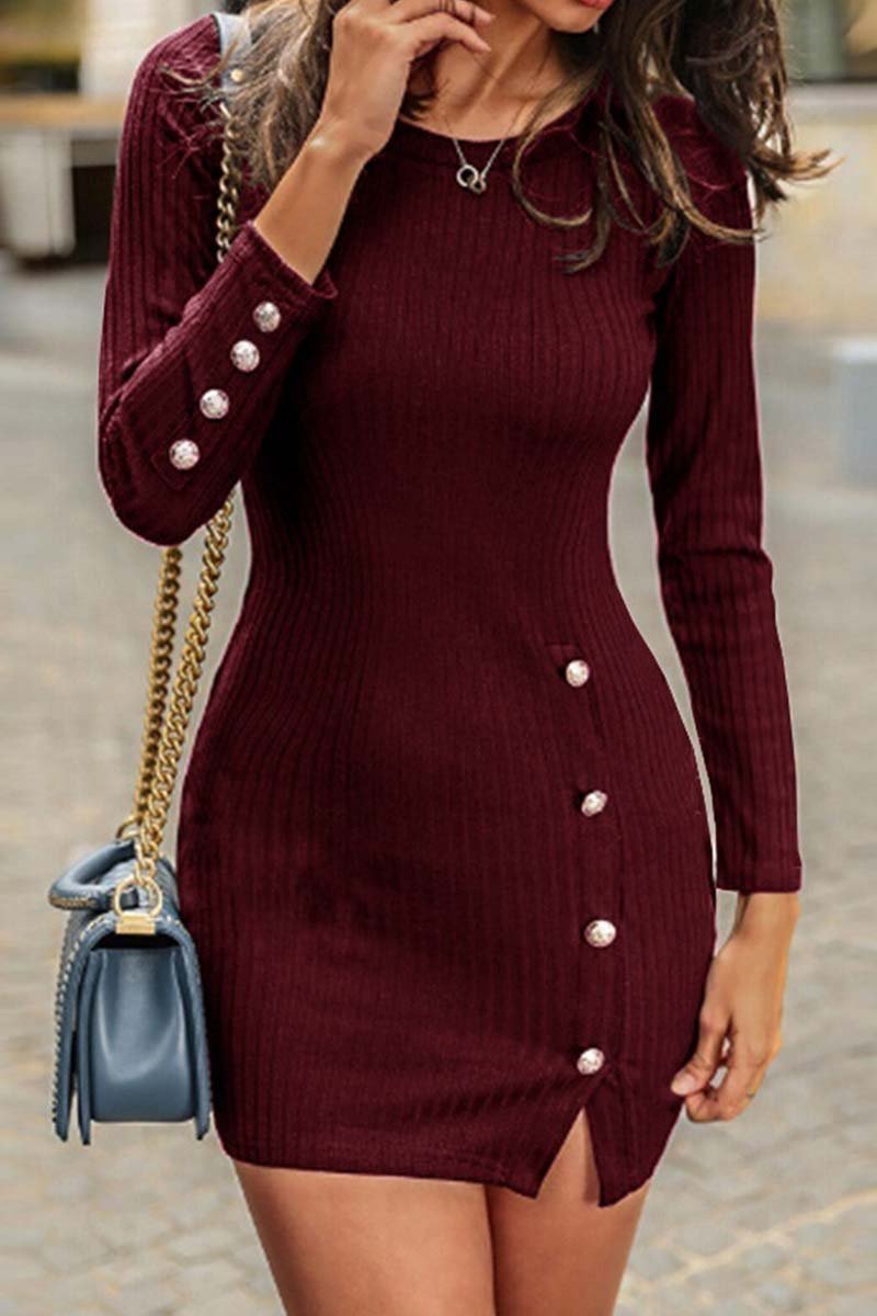CD | Rochie de iarnă croită și elegantă