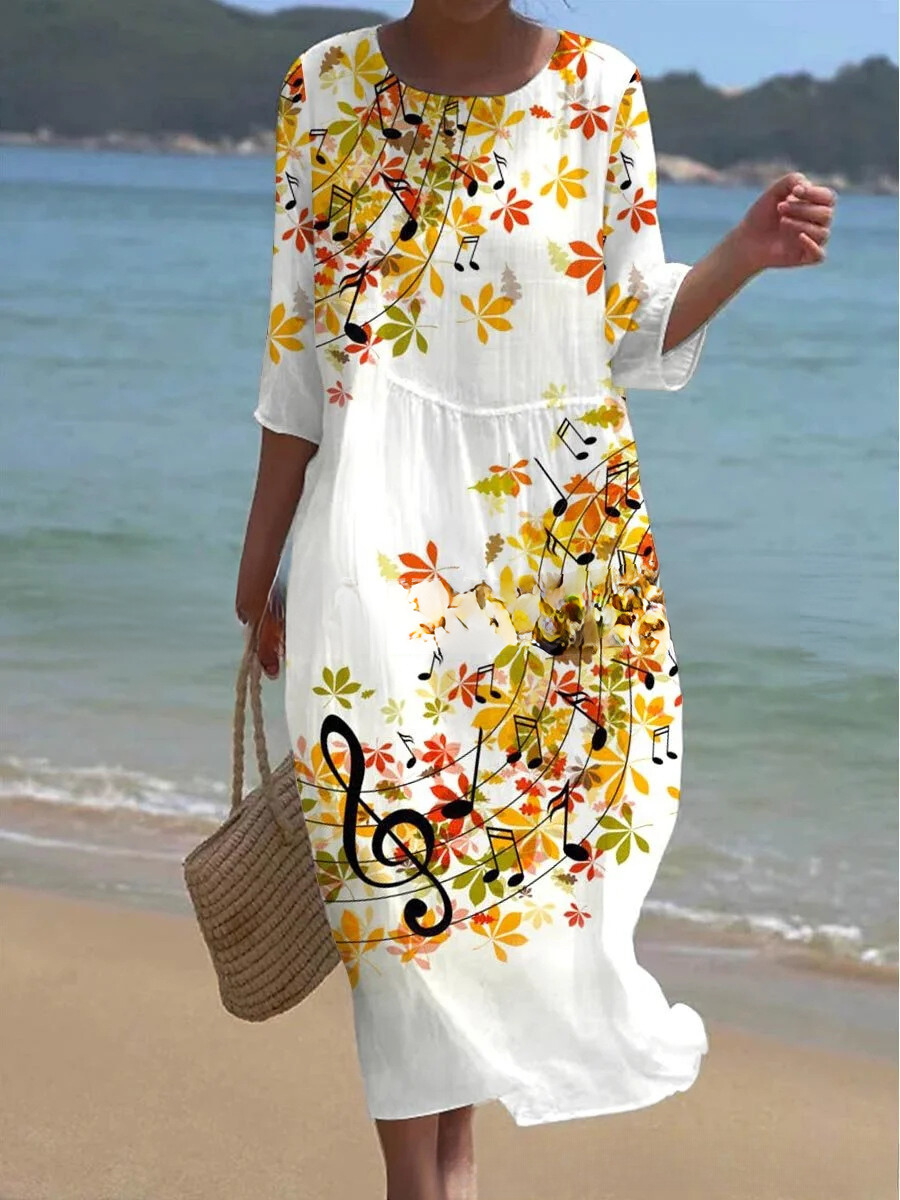 CD | Rochie maxi cu model floral