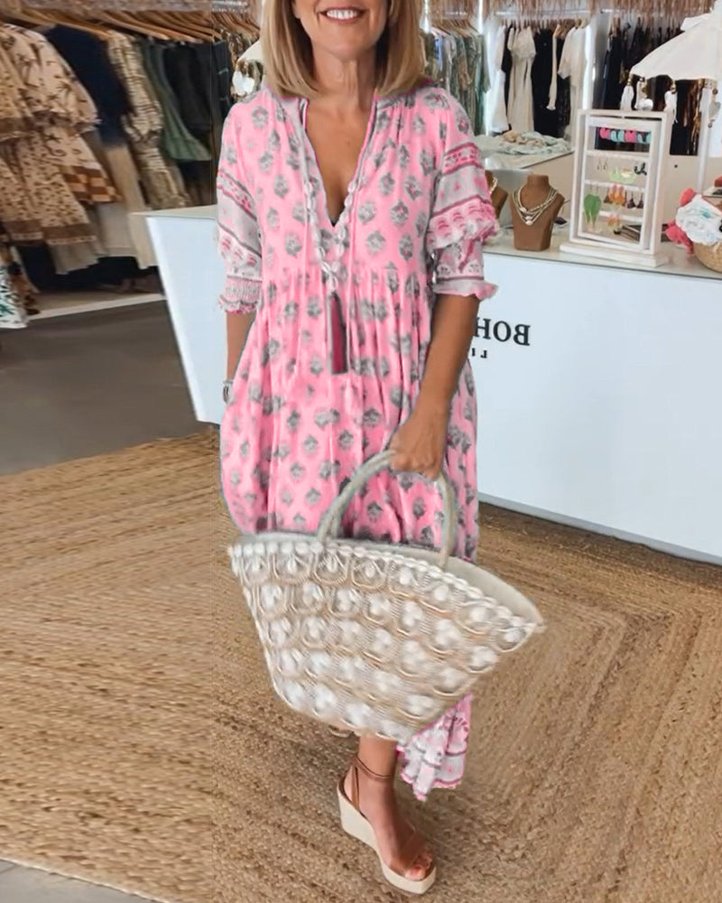 CD | Rochie maxi boho-chic