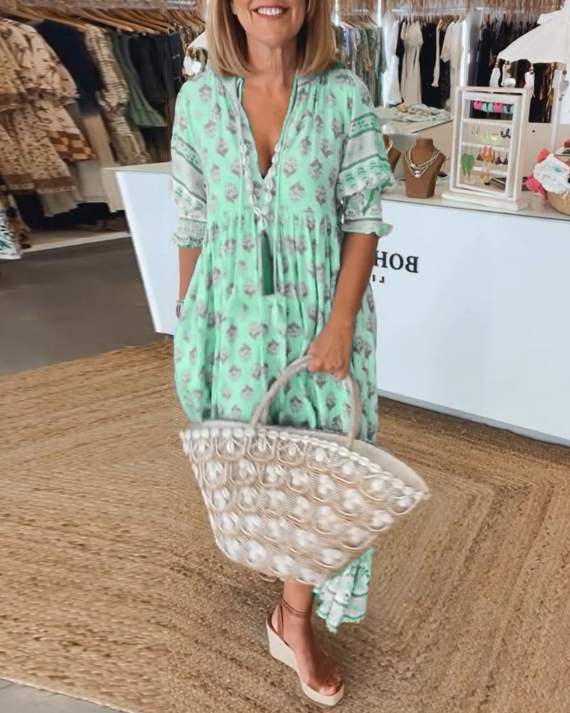 CD | Rochie maxi boho-chic