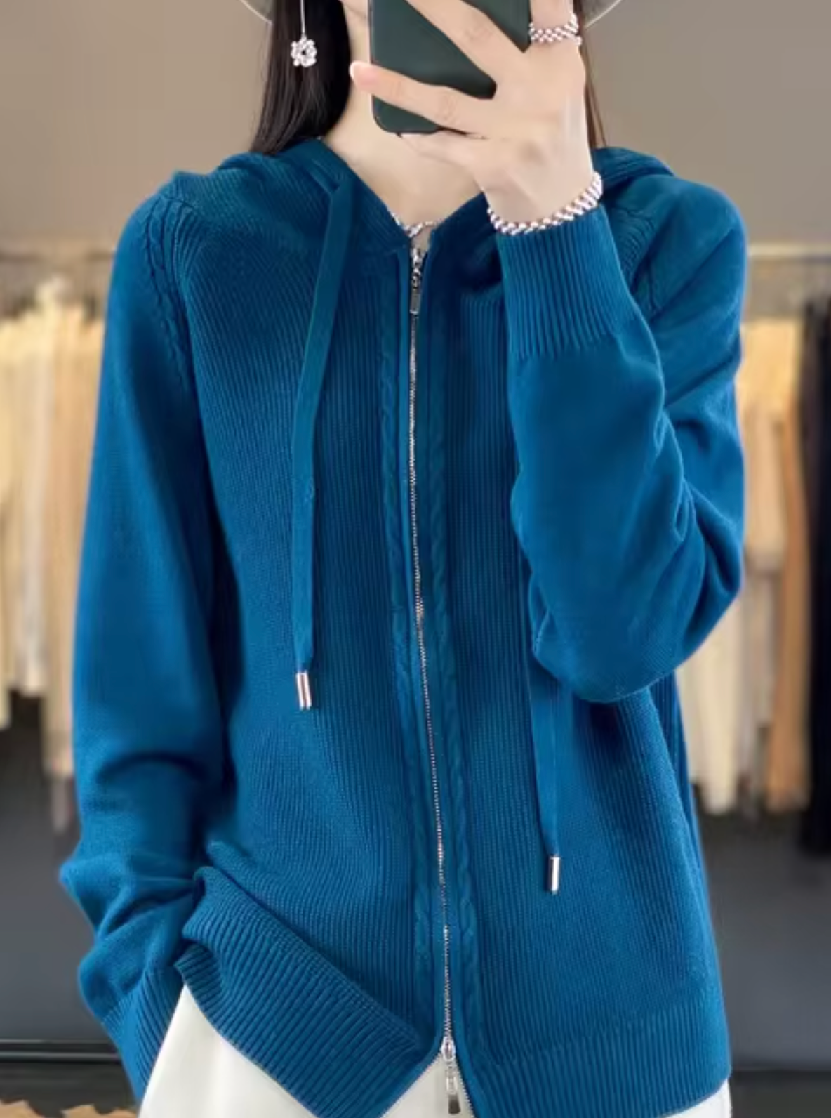 CD | Cardigan de iarnă relaxat și elegant