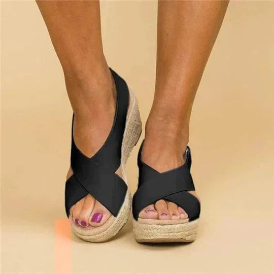CD | | Elegant Espadrilles Sandale Chic