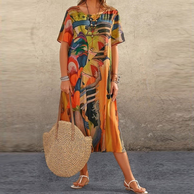 CD | Rochie maxi fără efort, fără umeri