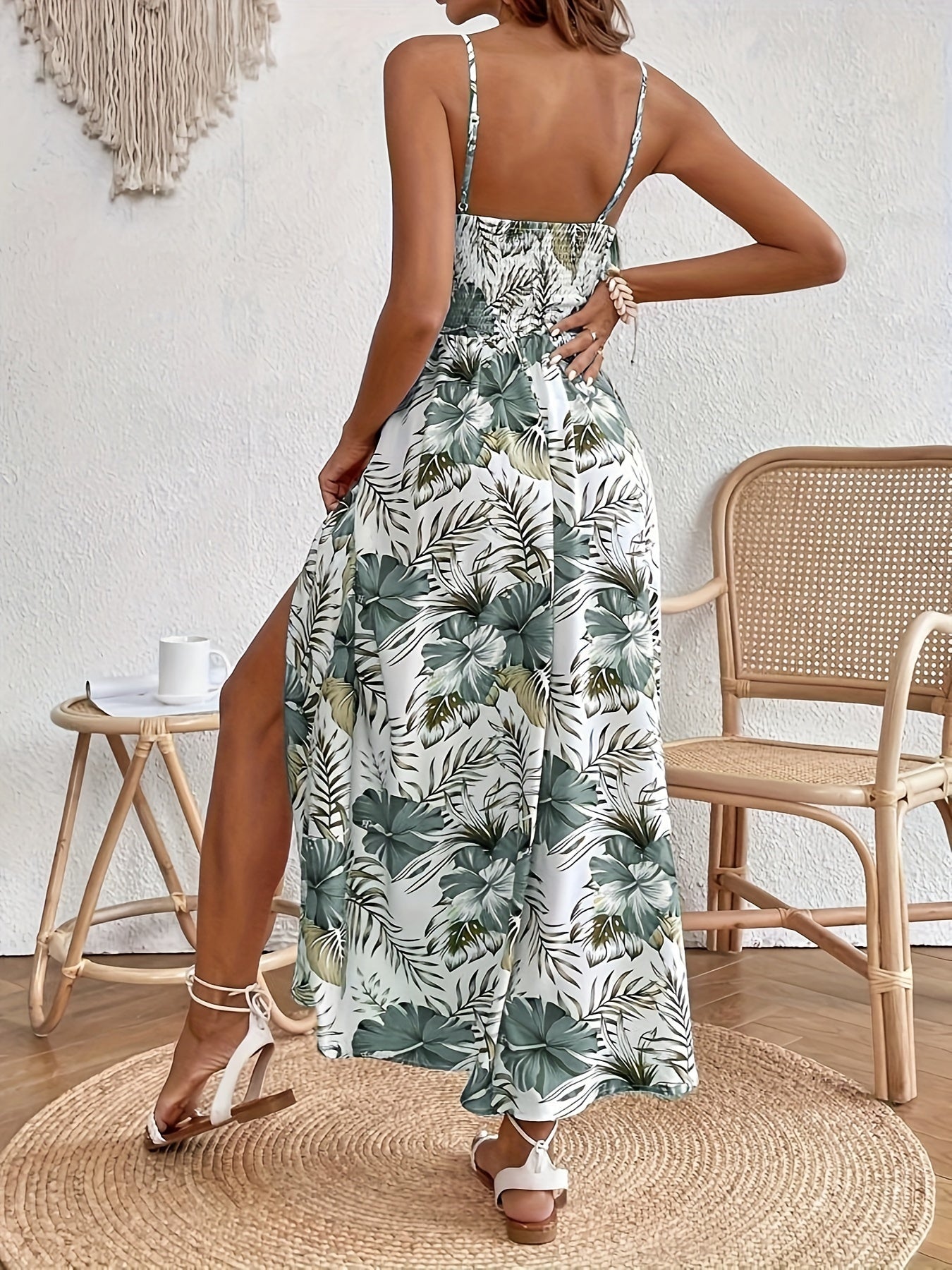 CD | Rochie maxi florală elegantă