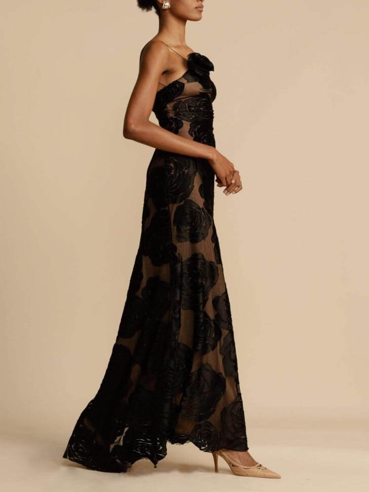 CD | Sara : Rochie maxi cu flori
