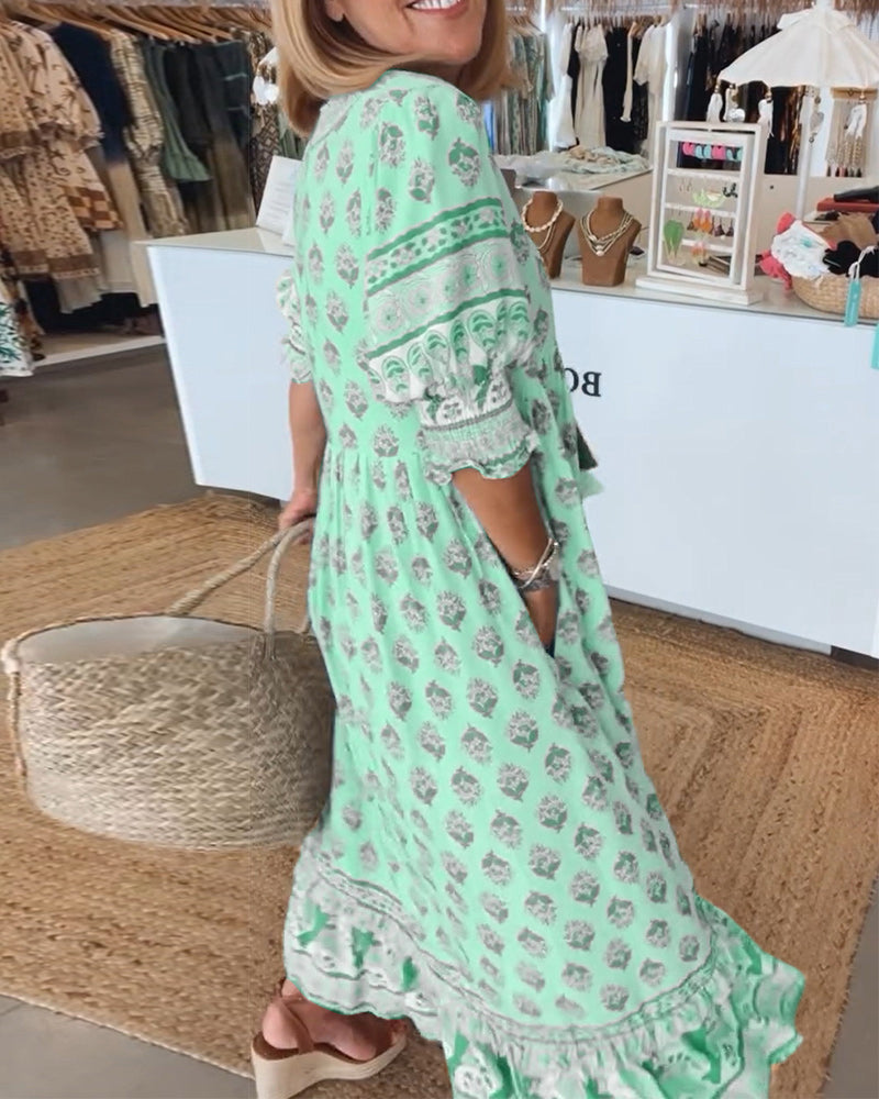 CD | Rochie maxi boho-chic