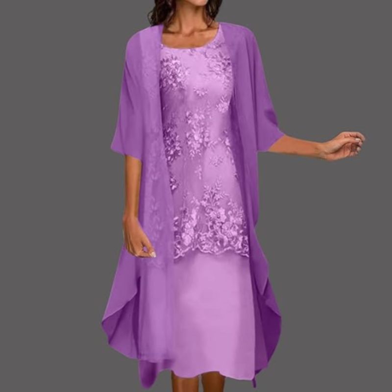 CD | Rochie mini cu model floral pentru femei | Set