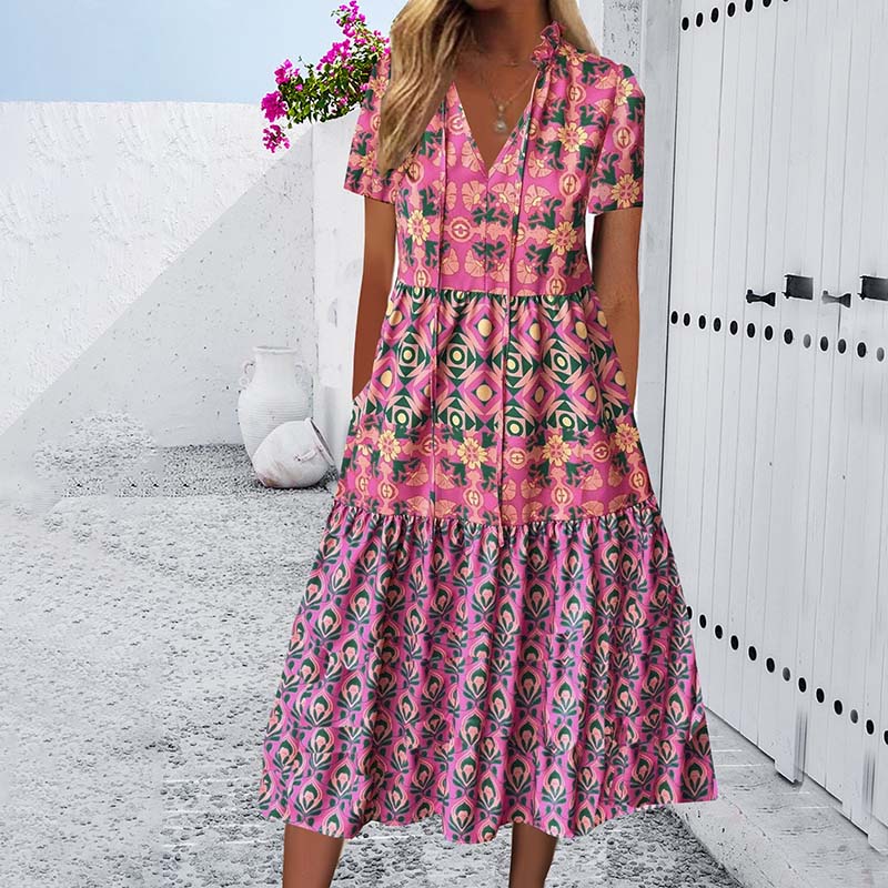 CD - Rochie boemă vintage