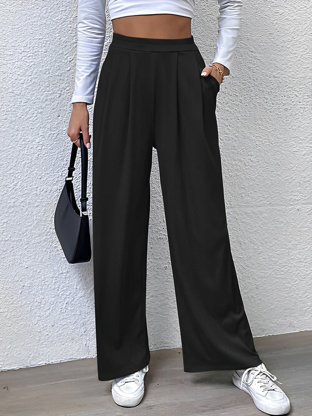 CD | Pantaloni eleganți și aerisiți