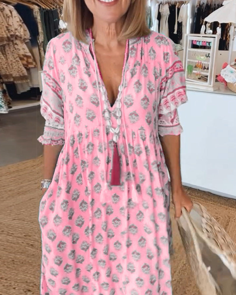 CD | Rochie maxi boho-chic