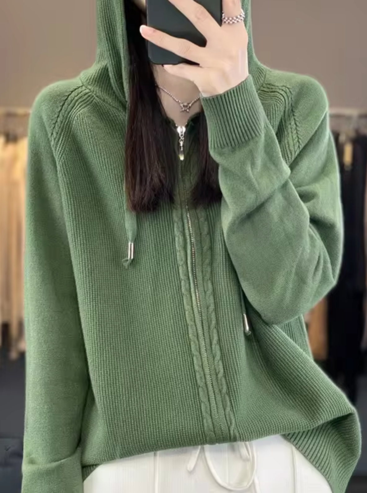 CD | Cardigan de iarnă relaxat și elegant