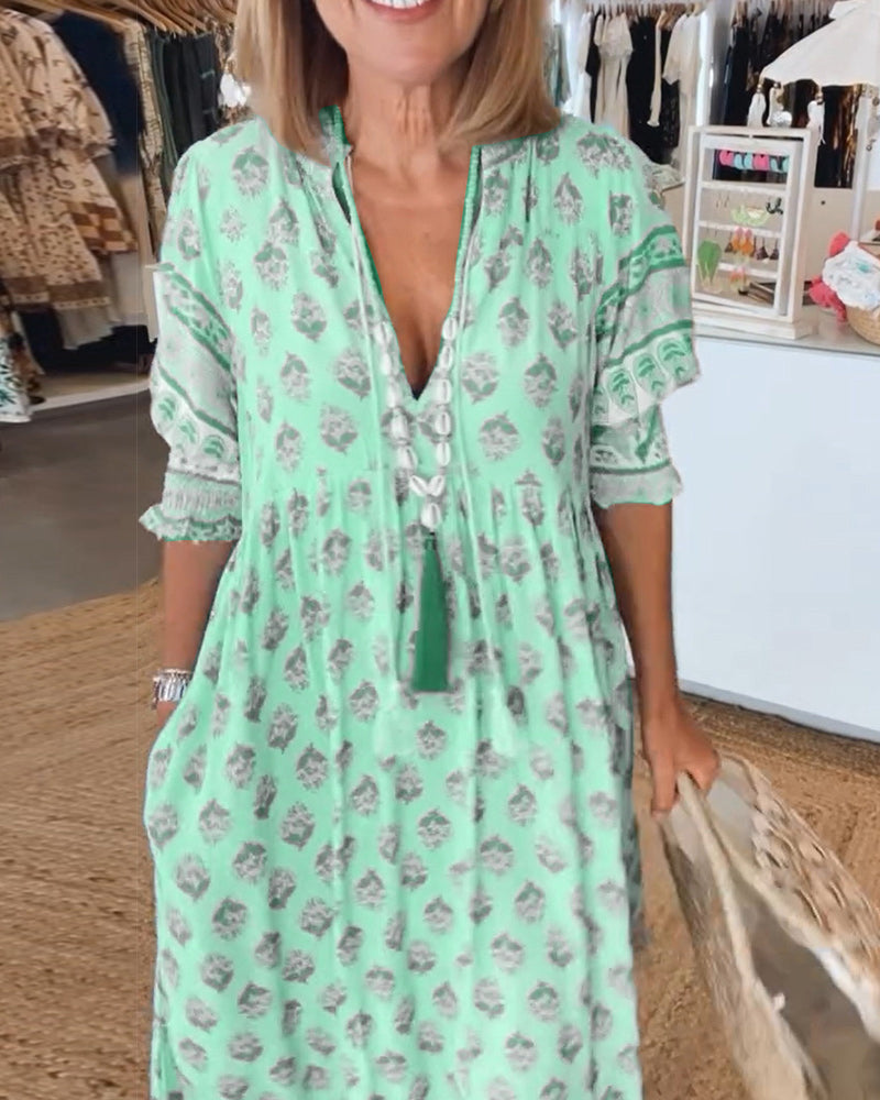 CD | Rochie maxi boho-chic