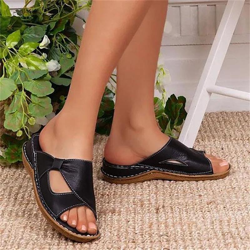 CD | Casual de vară de zi cu zi confortabil Slip On Sandale