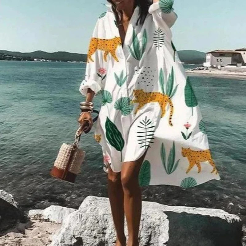 CD | "Nina" Rochie cămașă casual