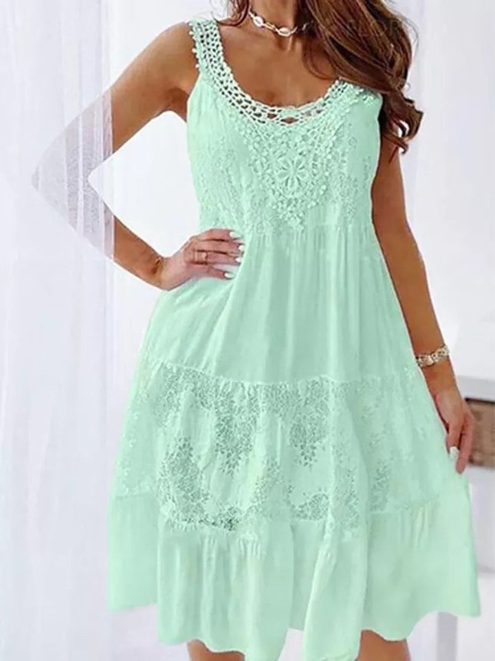 CD | "Siera" Rochie din dantelă cu model
