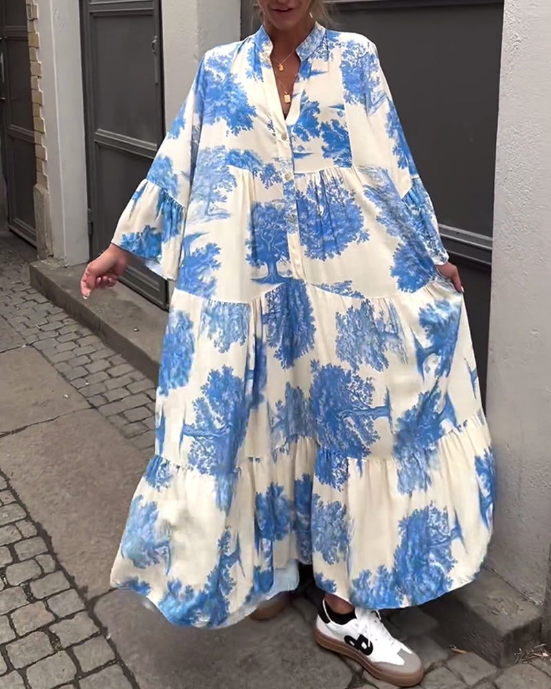CD | Rochie lungă, fluidă
