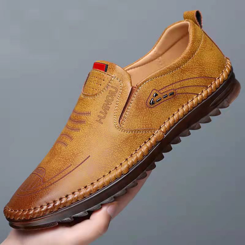 CD | Bărbați Casual Slip-On Loafers din piele