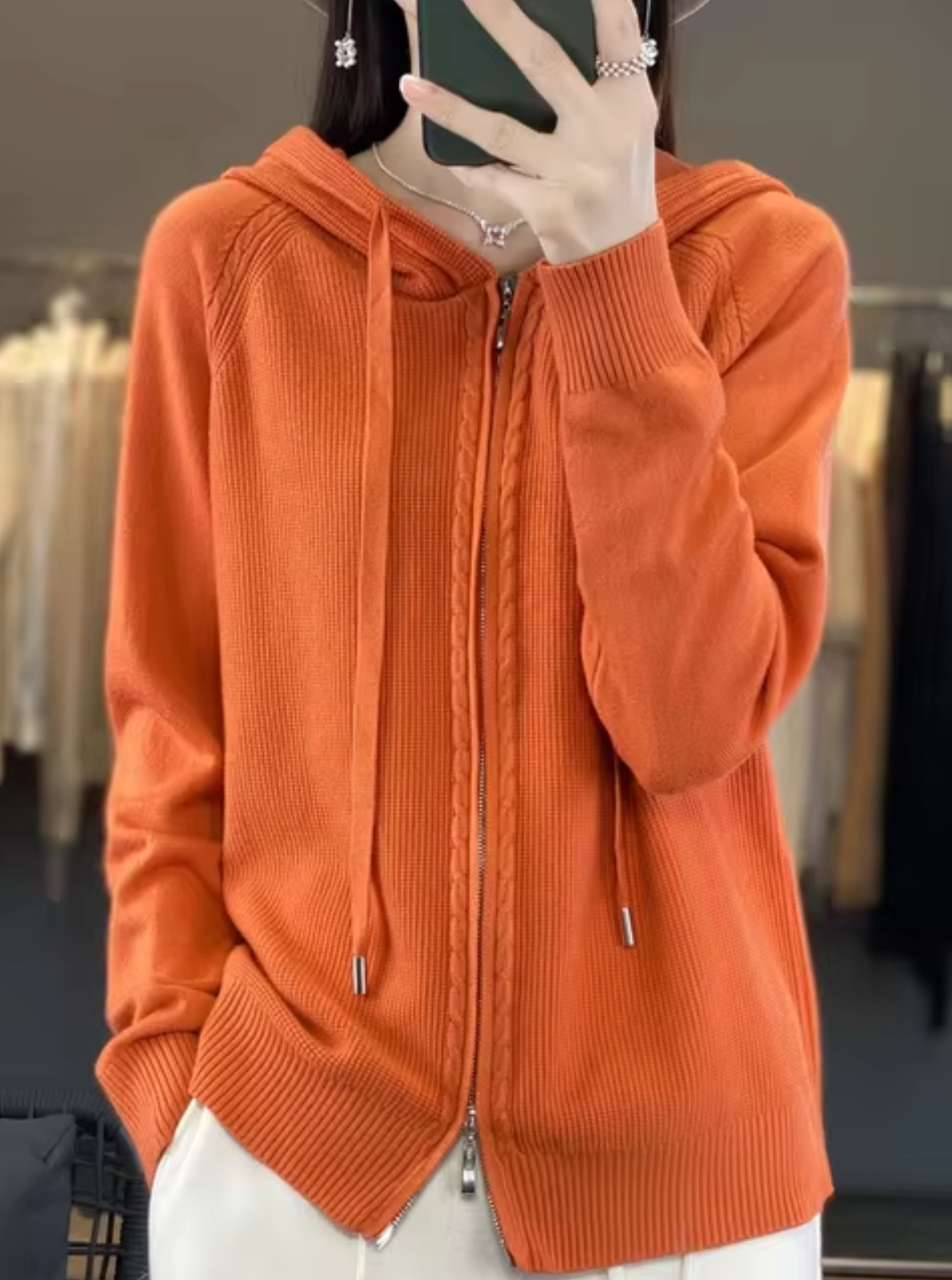 CD | Cardigan de iarnă relaxat și elegant