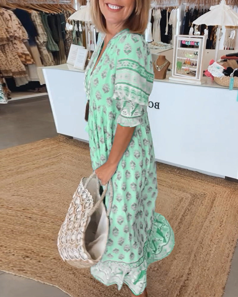 CD | Rochie maxi boho-chic