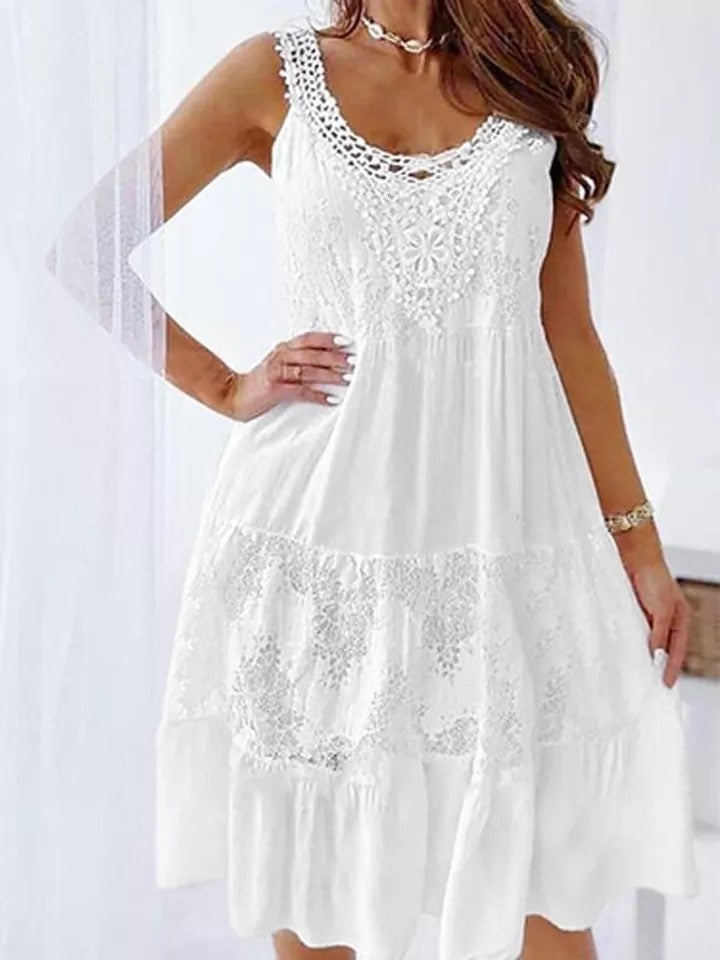 CD | "Siera" Rochie din dantelă cu model