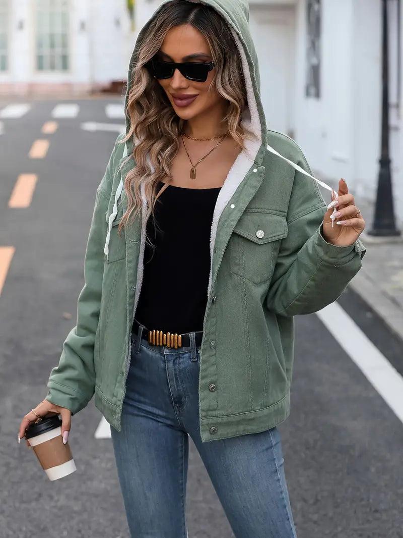 CD | Jachetă de iarnă casual și la modă