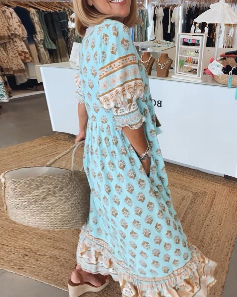 CD | Rochie maxi boho-chic