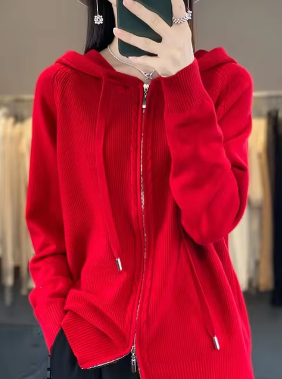 CD | Cardigan de iarnă relaxat și elegant