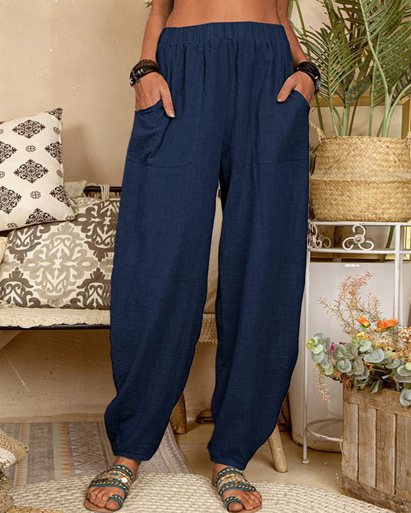 CD | Pantaloni de iarnă relaxați și eleganți