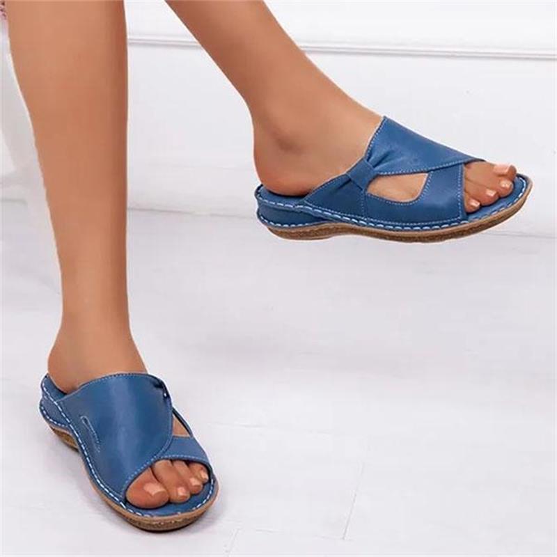CD | Casual de vară de zi cu zi confortabil Slip On Sandale