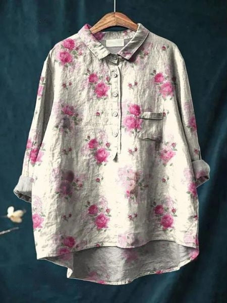 CD | Bluză florală elegantă și versatilă